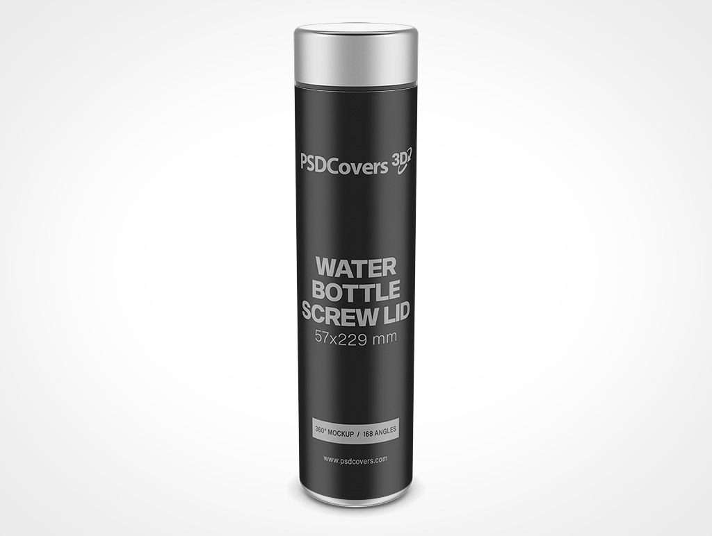 Steel Water Bottle Mockup 13r8