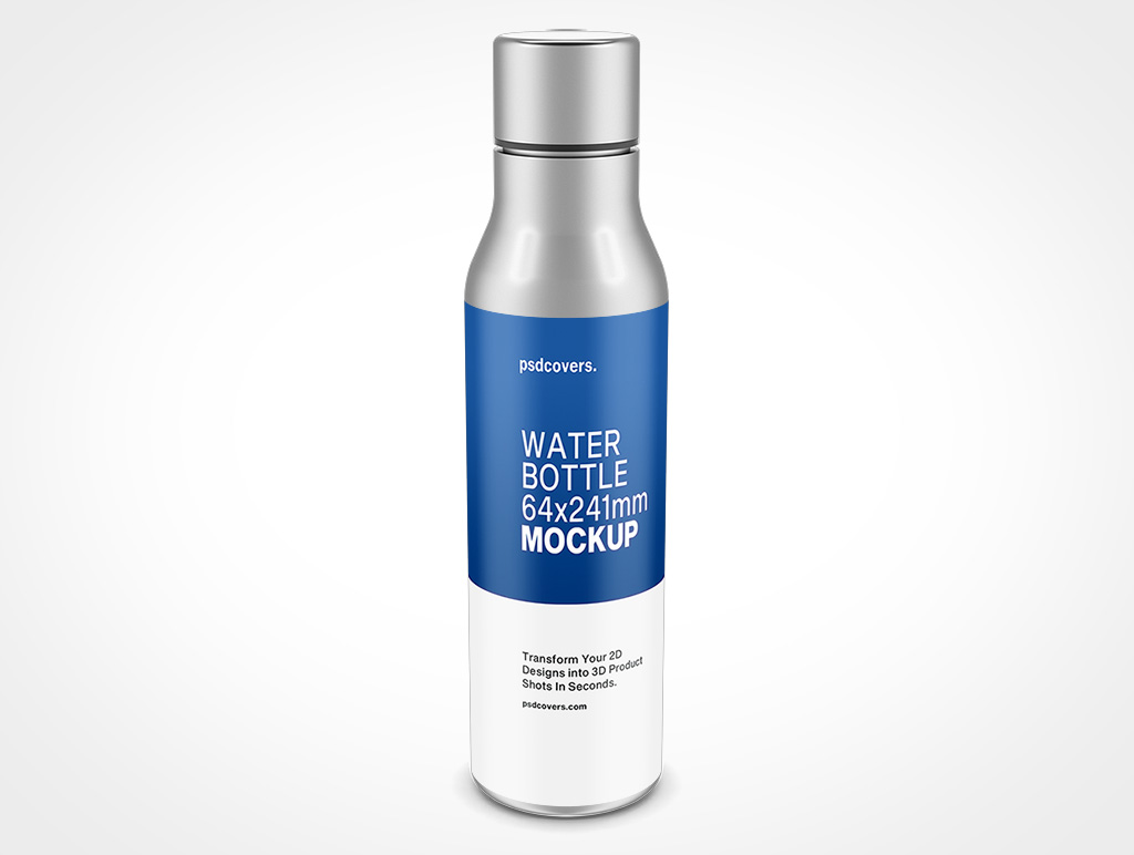 Steel Water Bottle Mockup 11r