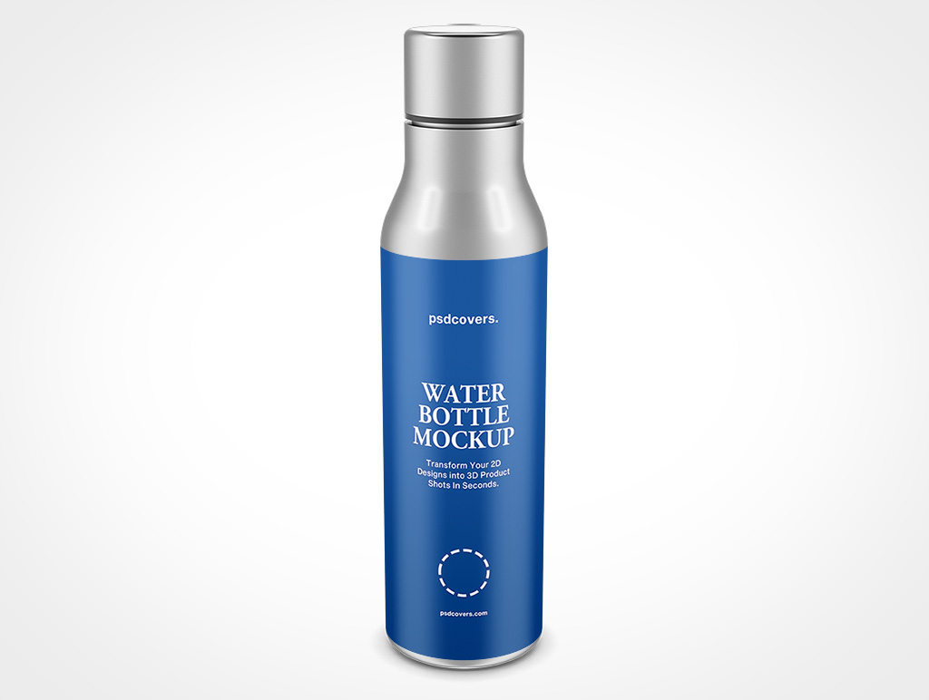Steel Water Bottle Mockup 11r3