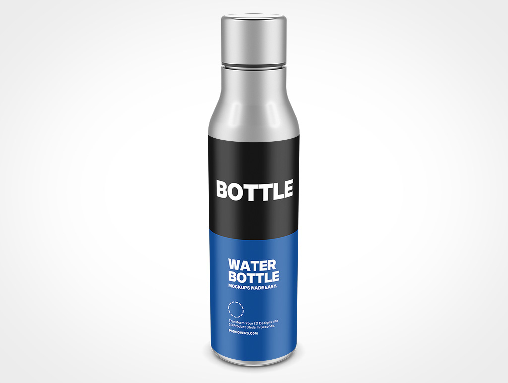 Steel Water Bottle Mockup 11r4
