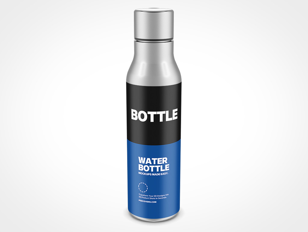 Steel Water Bottle Mockup 11r4