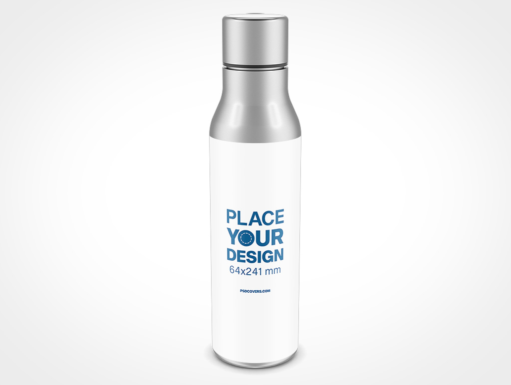 Steel Water Bottle Mockup 11r5