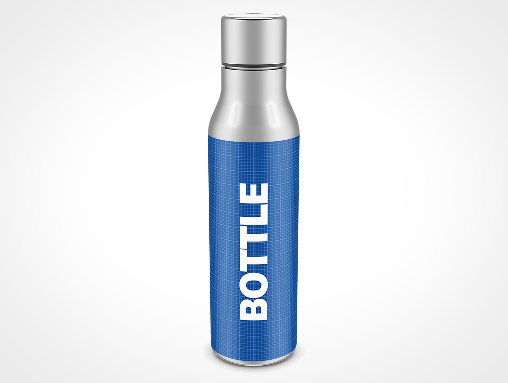 Steel Water Bottle Mockup 11r6