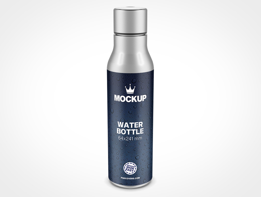 Steel Water Bottle Mockup 11r7