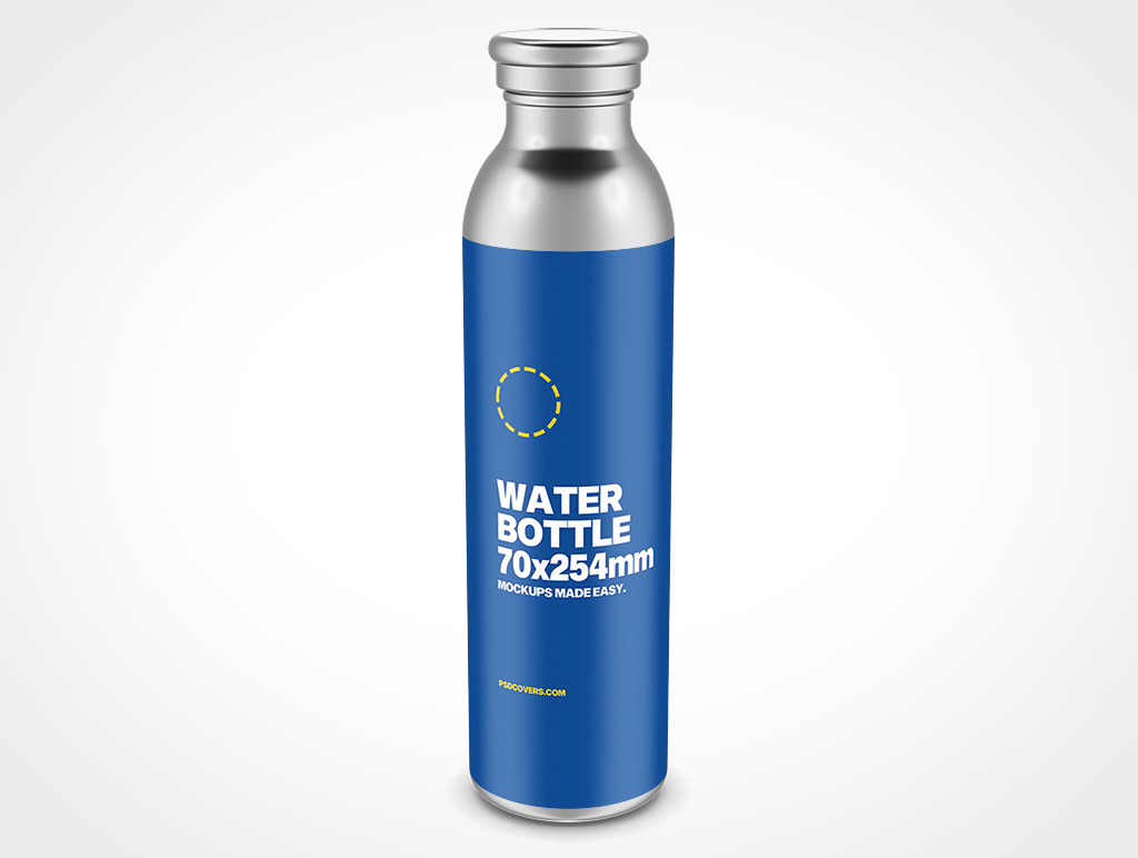 Steel Water Bottle Mockup 10r2