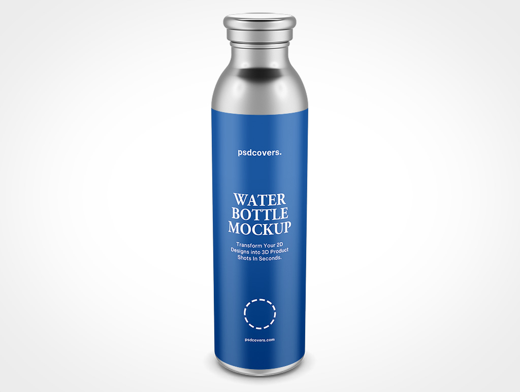 Steel Water Bottle Mockup 10r3