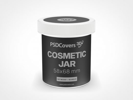 Cosmetic Jar Mockup 19
