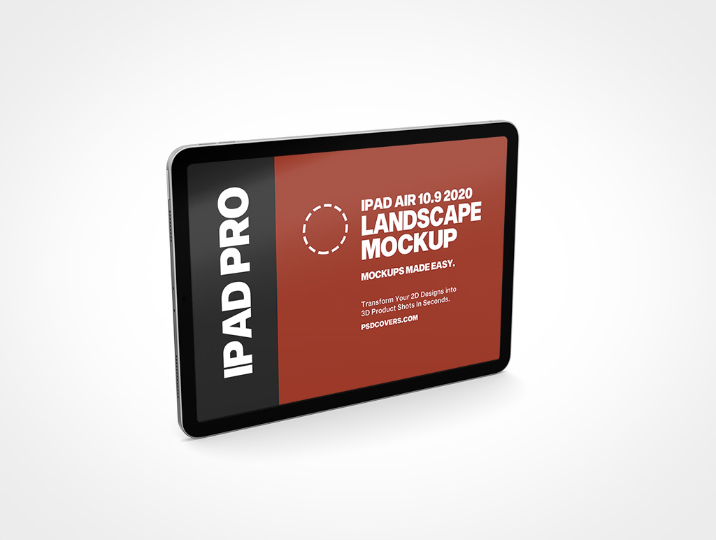 2020 iPad Air 10.9 Mockup 3r4