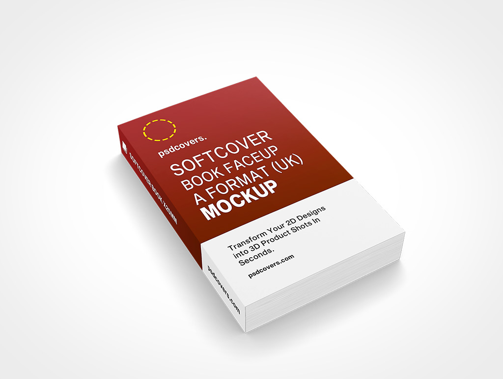 A-Format Book Mockup 225r7