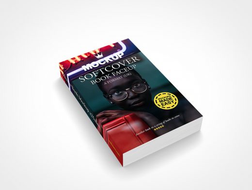 A-Format Book Mockup 225r