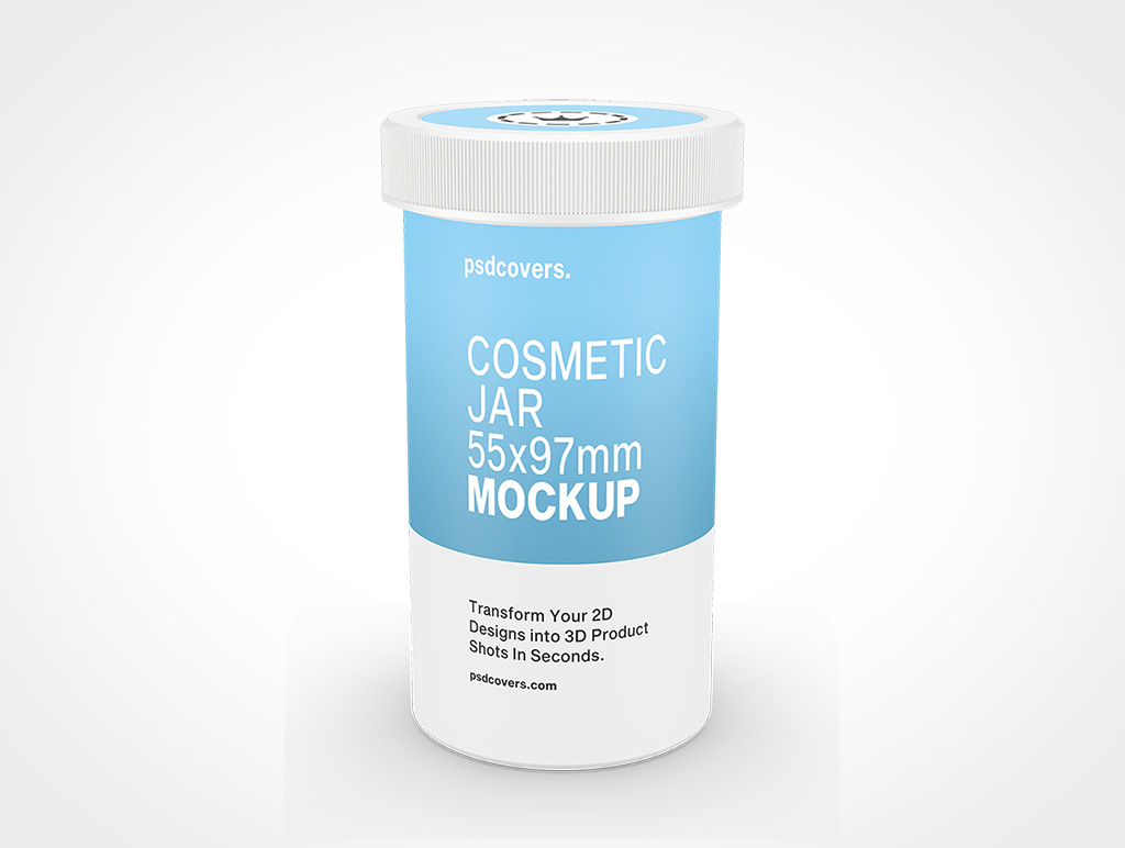 Cosmetic Jar Mockup 20r3