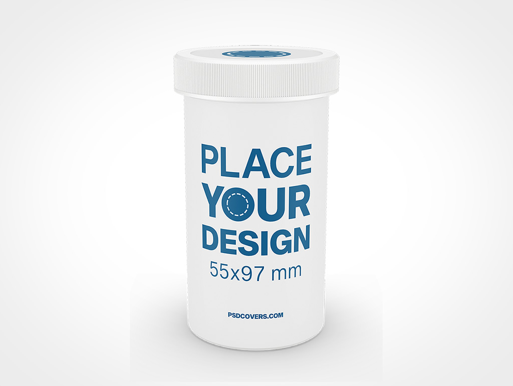 Cosmetic Jar Mockup 20r7