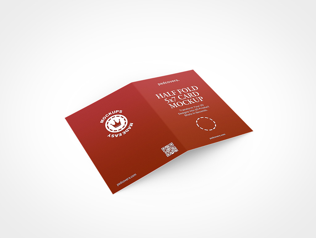 Greeting Card Mockup 8r5