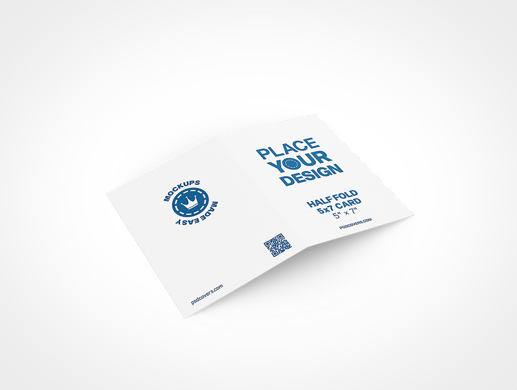 Greeting Card Mockup 8r3