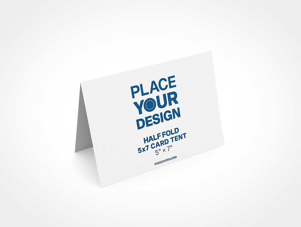 Tent Card Mockup 8r3