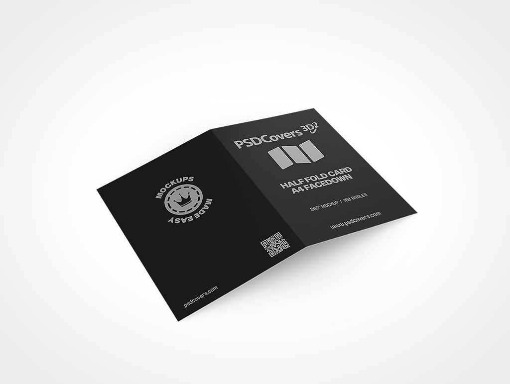 A4 Card Mockup 2