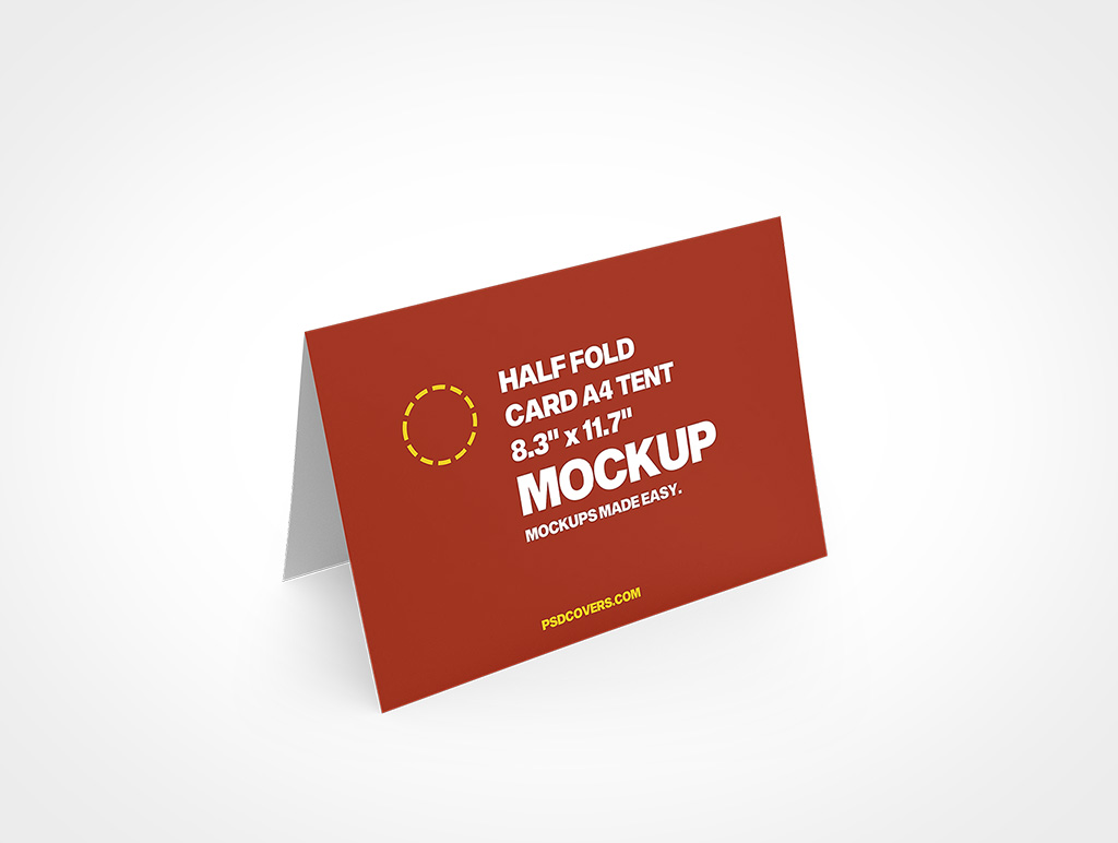 A4 Card Mockup 12r6