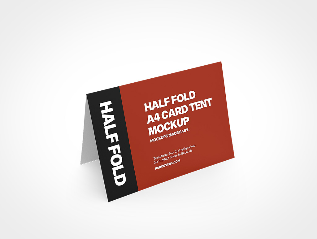 A4 Card Mockup 12r4