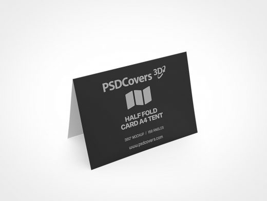 A4 Card Mockup 12