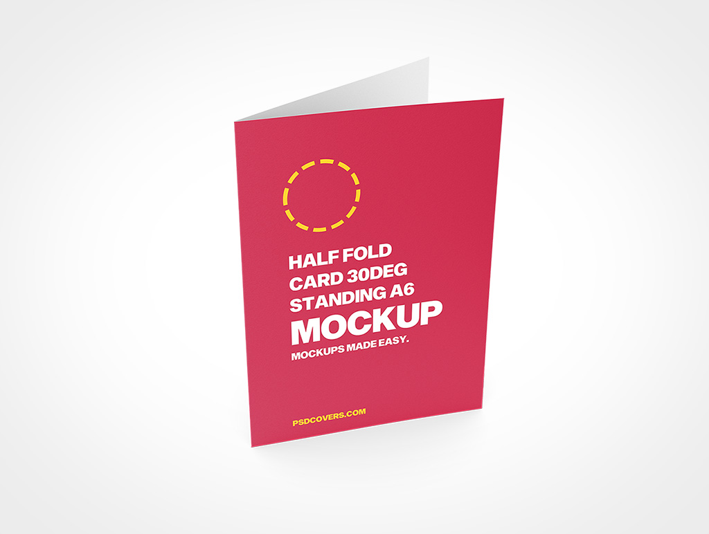 A6 Card Mockup 6r6