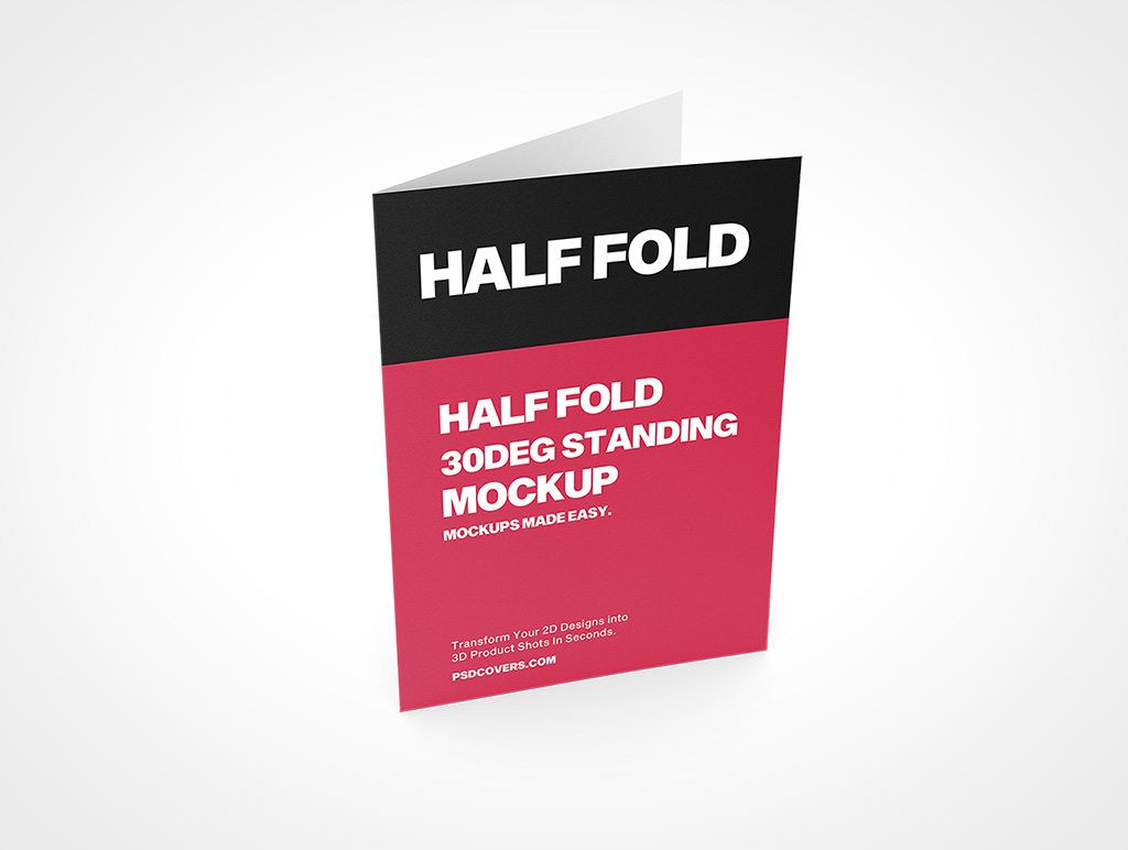 A6 Card Mockup 6r4