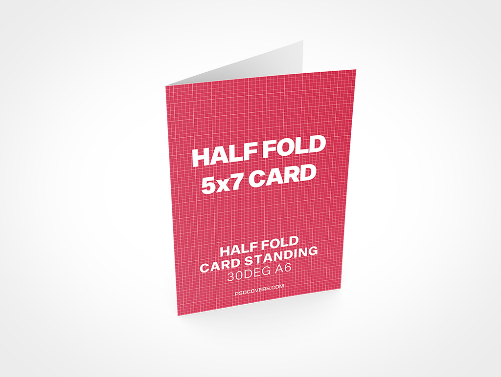 A6 Card Mockup 6r2