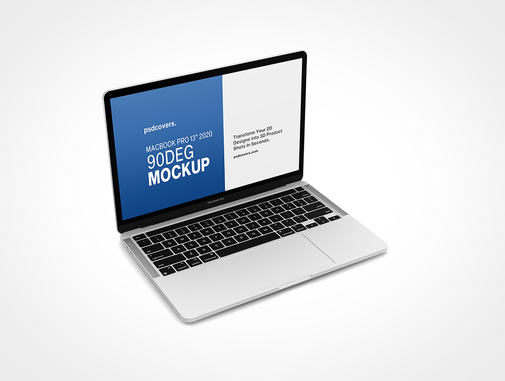 MACBOOK PRO 13 2020 MOCKUP 90DEG