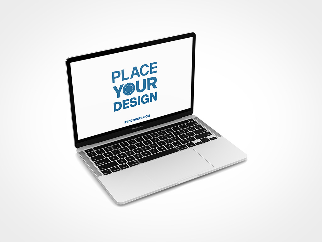 MACBOOK PRO 13 2020 MOCKUP 90DEG