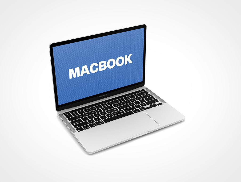 MACBOOK PRO 13 2020 MOCKUP 90DEG