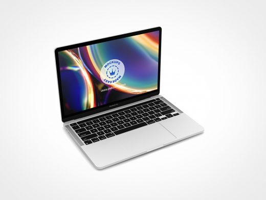 MACBOOK PRO 13 2020 MOCKUP 90DEG