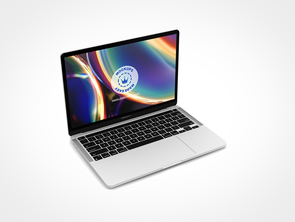 MACBOOK PRO 13 2020 MOCKUP 90DEG