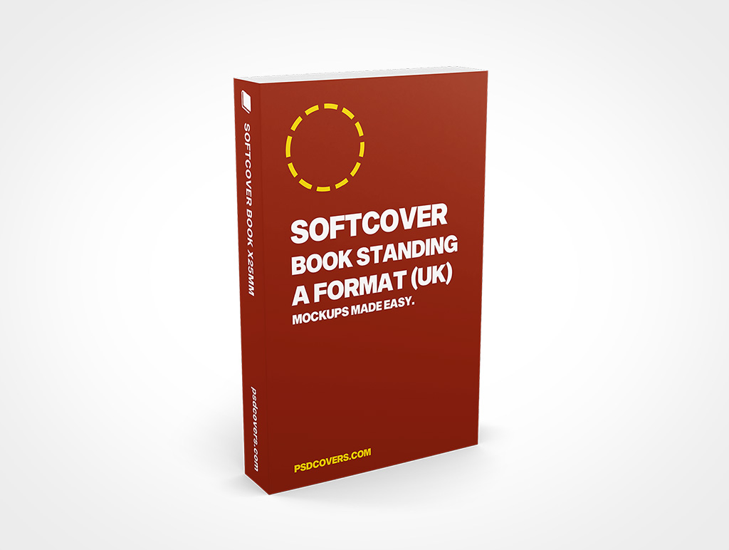 A-Format Book Mockup 25r6