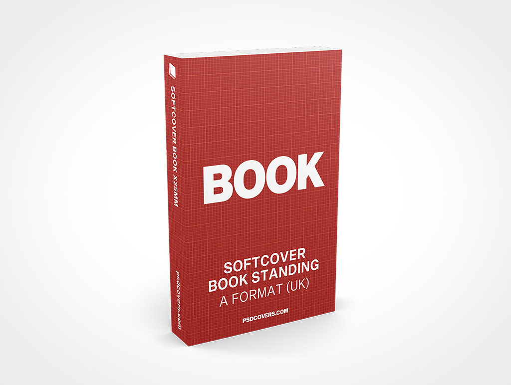 A-Format Book Mockup 25r2