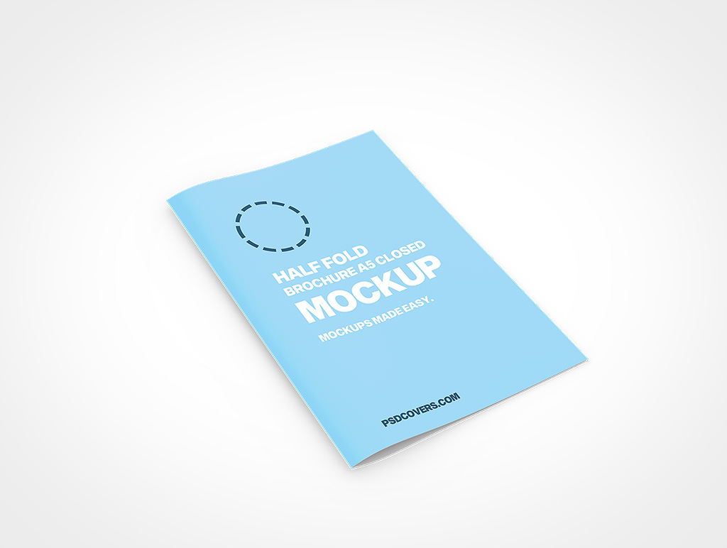 A5 Brochure Mockup 4r6