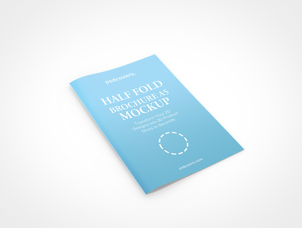 A5 Brochure Mockup 4r5