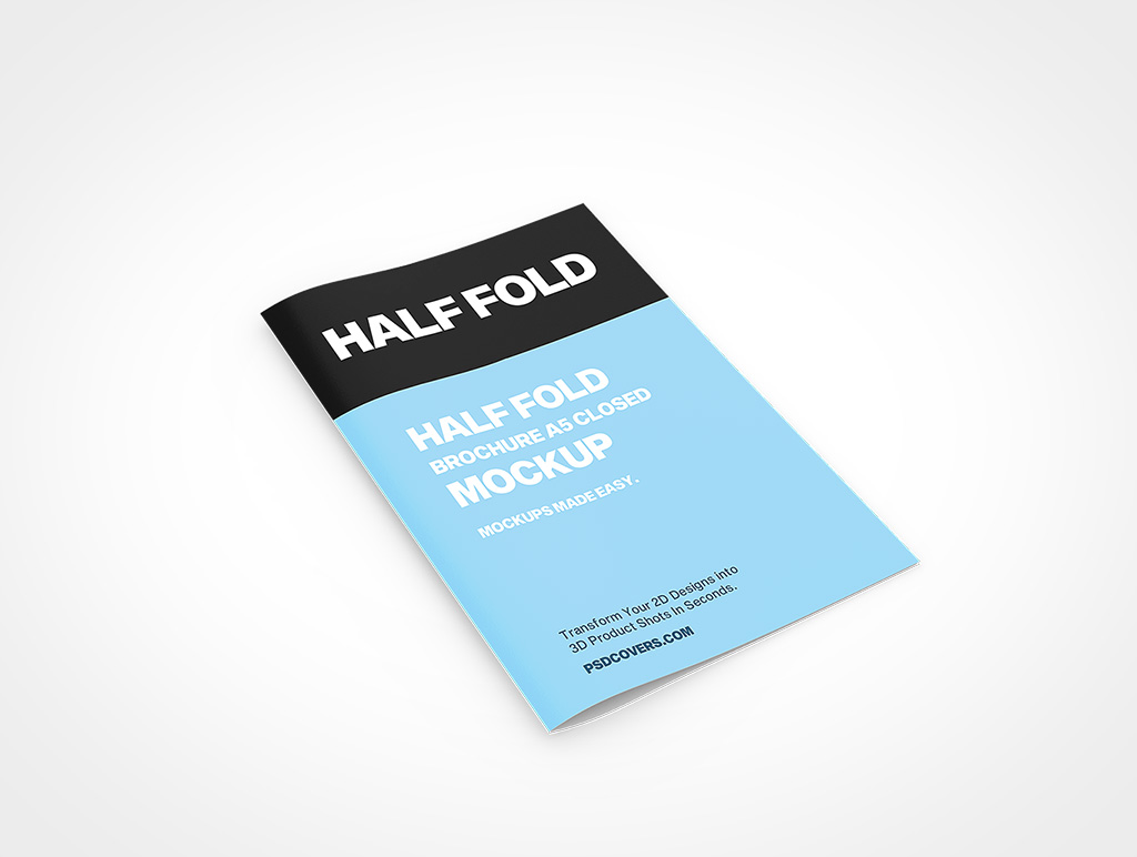 A5 Brochure Mockup 4r4