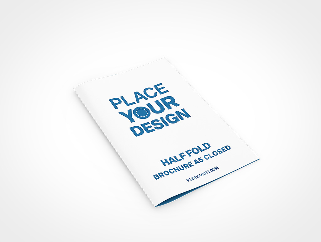 A5 Brochure Mockup 4r3