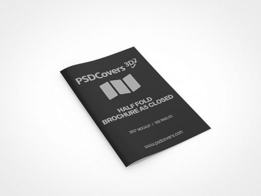 A5 Brochure Mockup 4