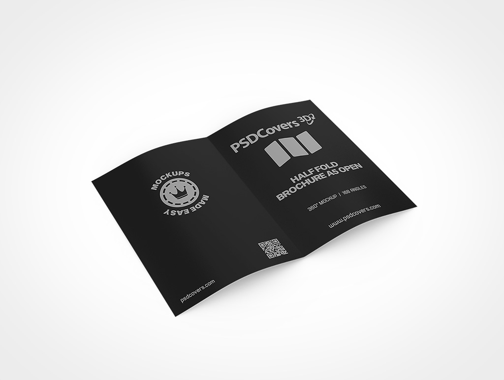 A5 Brochure Mockup