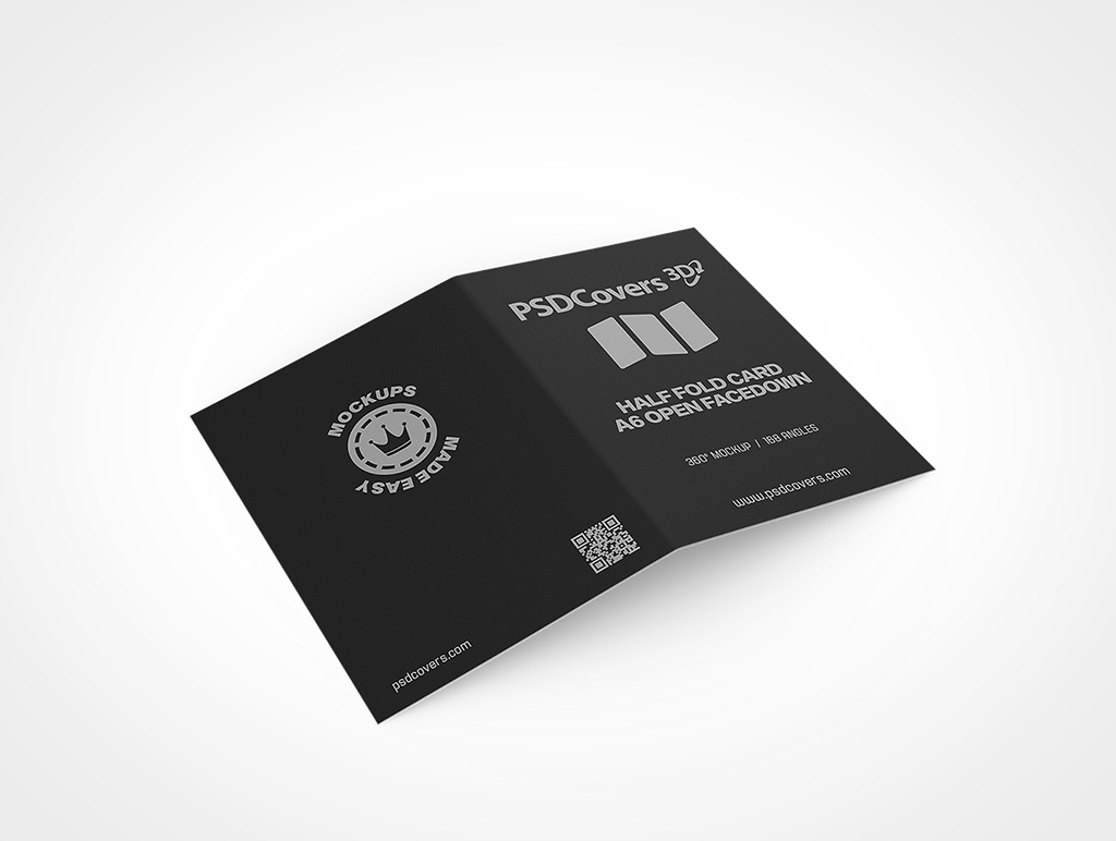 A6 Card Mockup 2