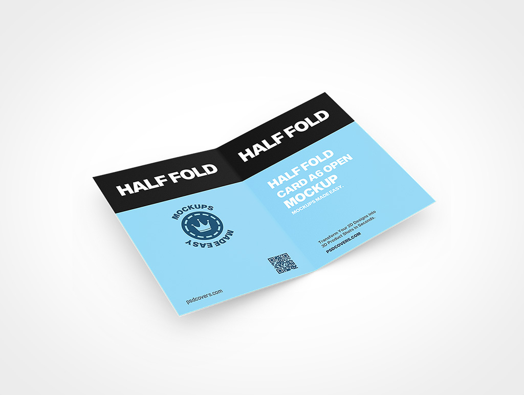 A6 Card Mockup r4