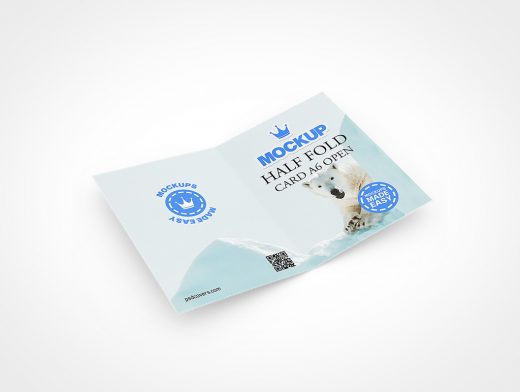 A6 Card Mockup r