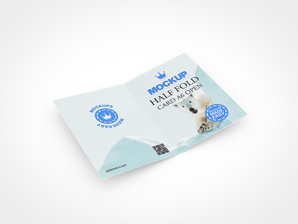 A6 Card Mockup r