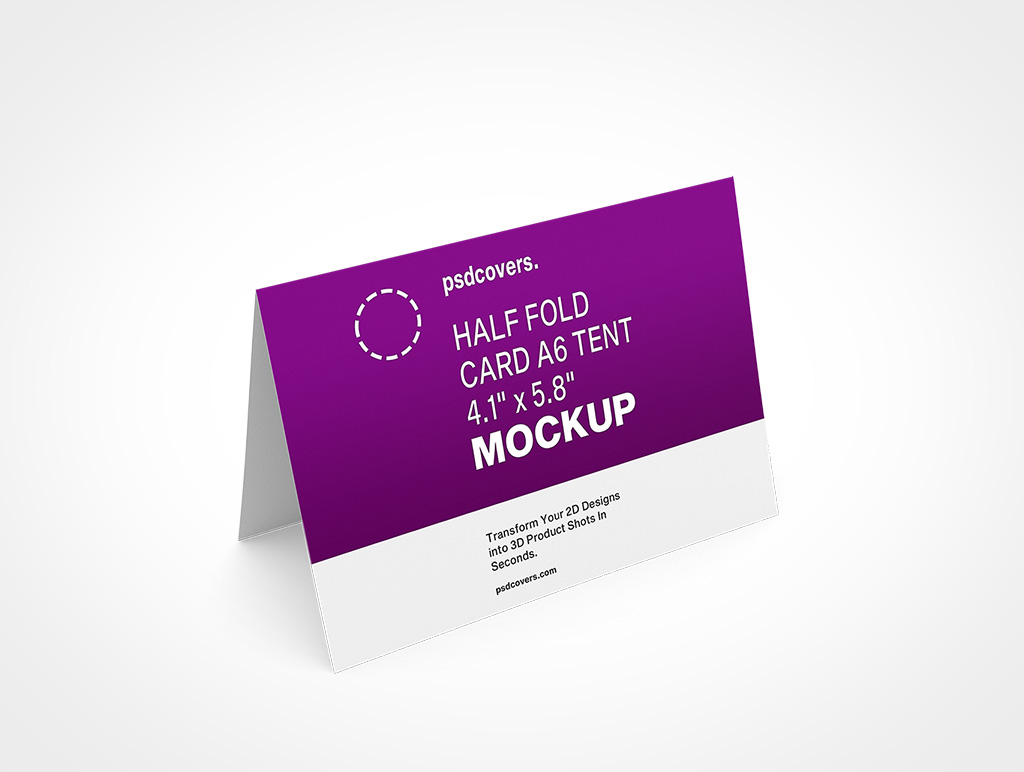 A6 Card Mockup 12r7