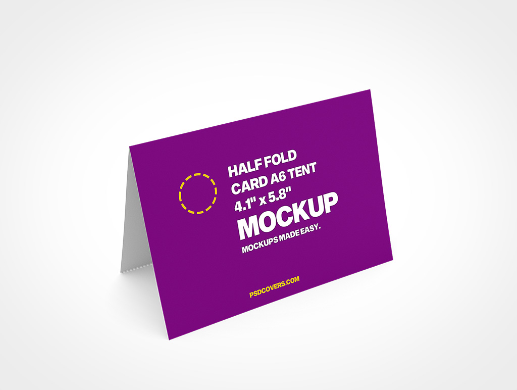 A6 Card Mockup 12r6