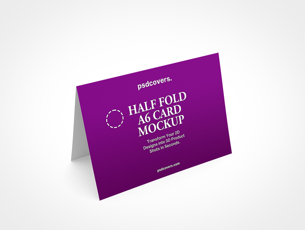 A6 Card Mockup 12r5