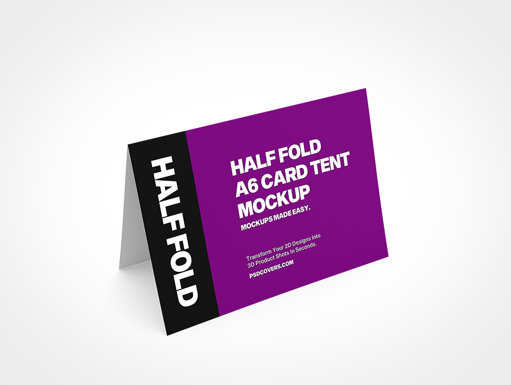A6 Card Mockup 12r4