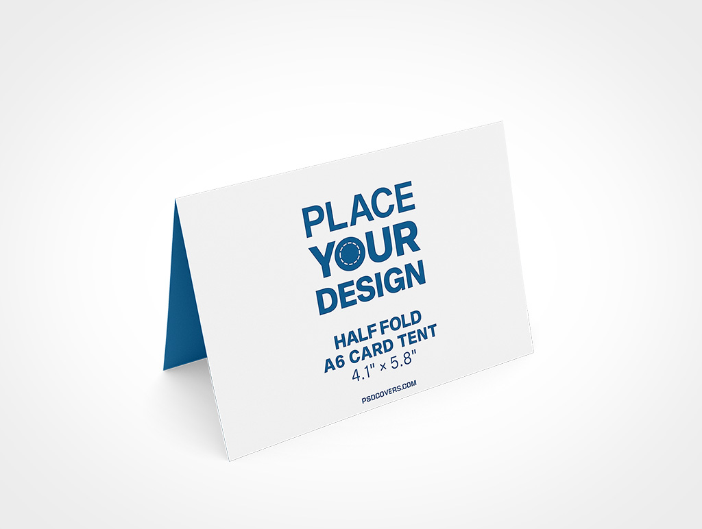 A6 Card Mockup 12r3