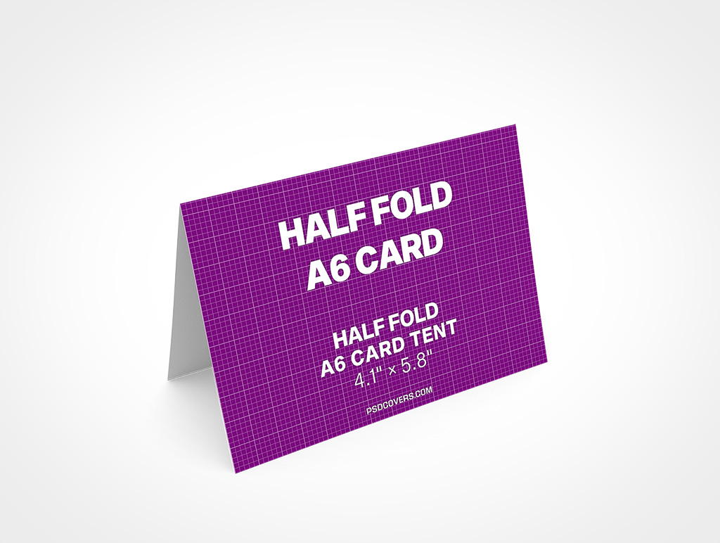 A6 Card Mockup 12r2