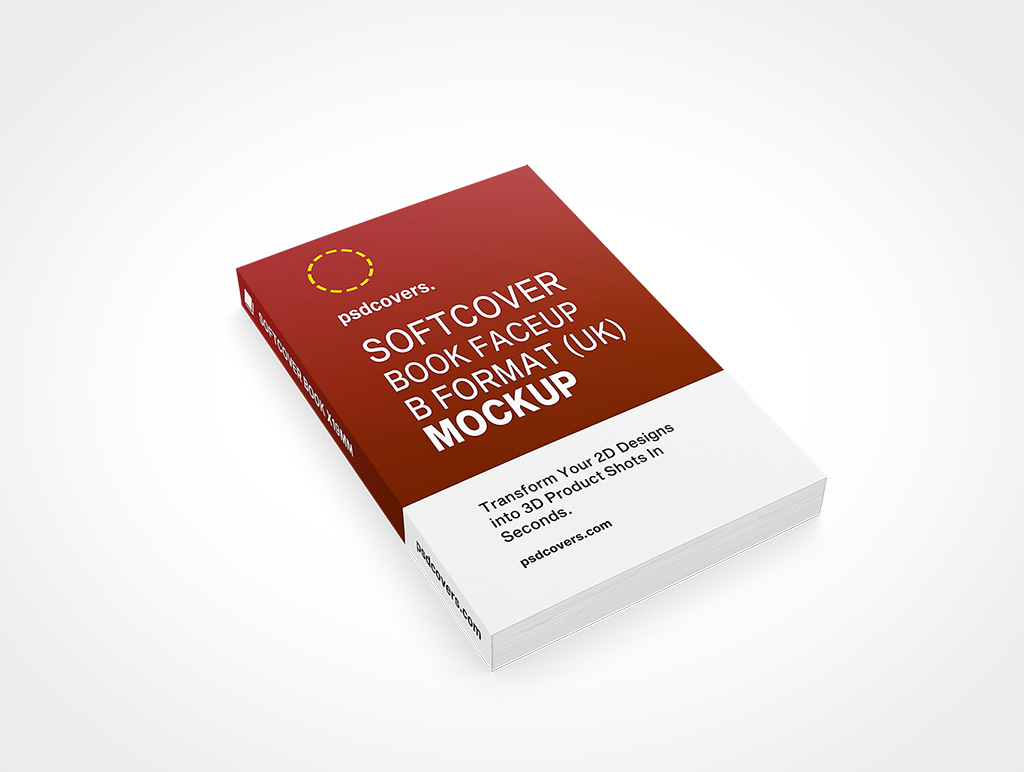 B-Format Book Mockup 219r7